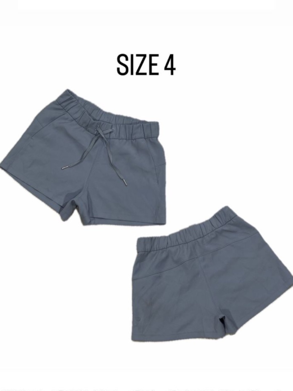 Lululemon On the Fly Short - Blue Cast - Size 4.
